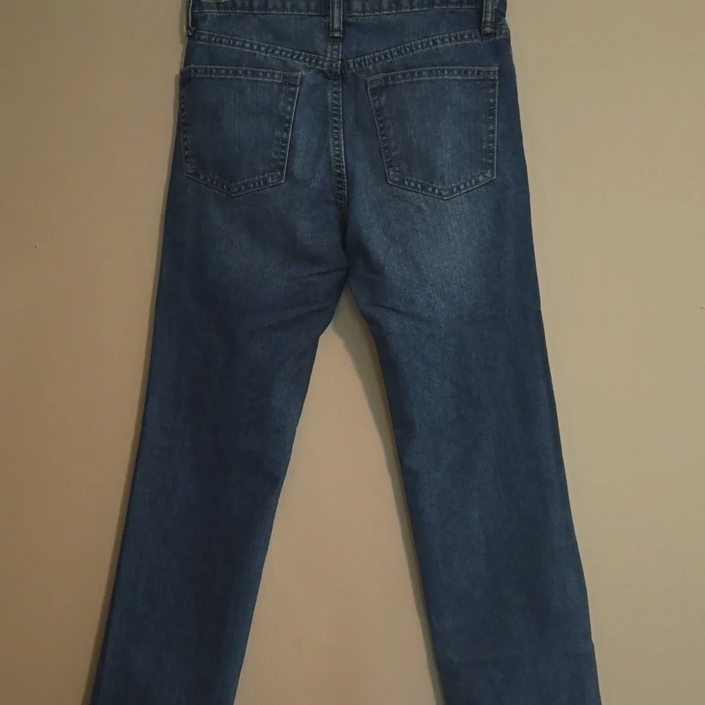 New Old Navy Boys Size 12‎ Adjustable Waist Skinny Medium Wash Jeans